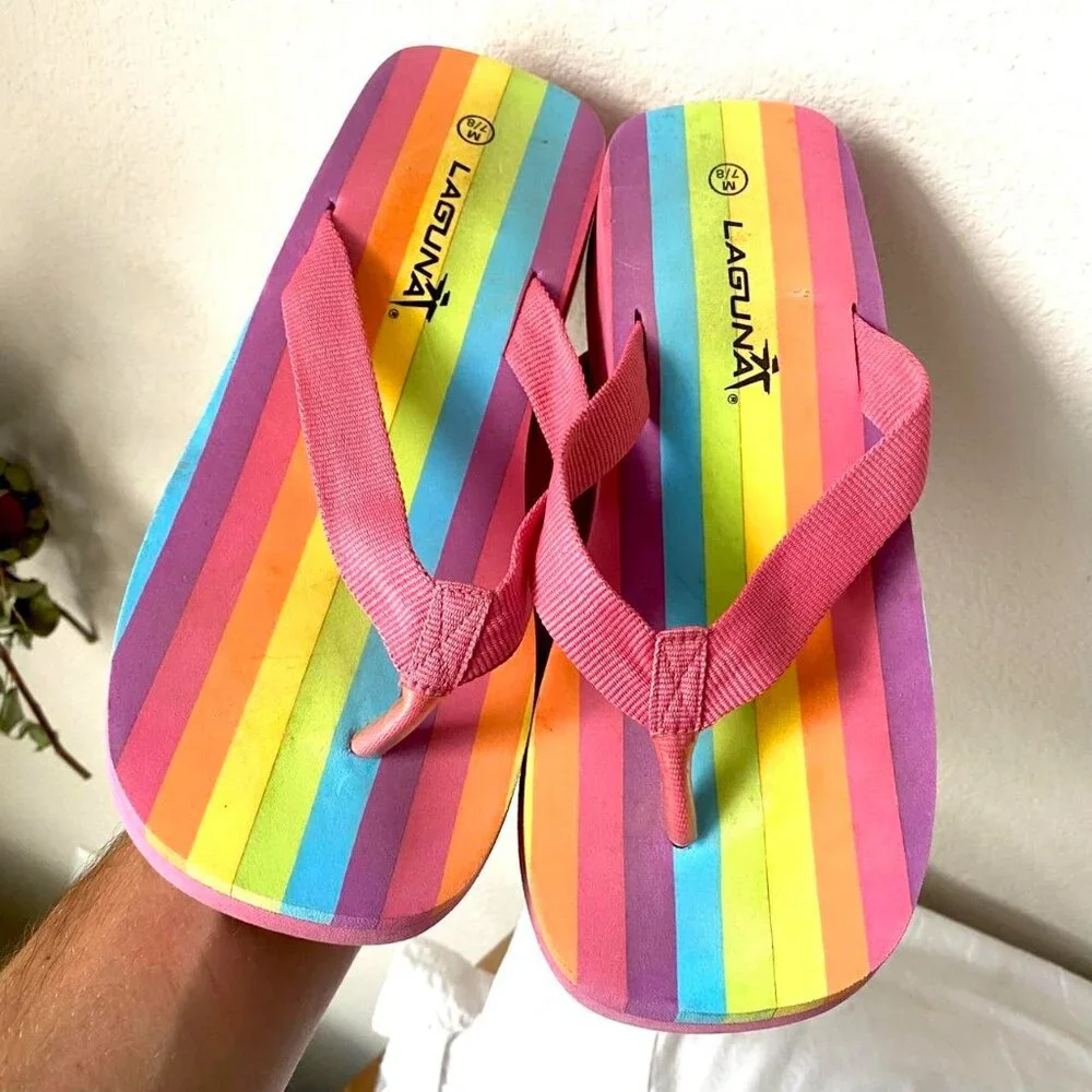 Laguna B bright rainbow